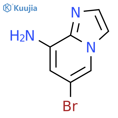 6-Bromoimidazo[1,2-a]pyridin-8-amine structure