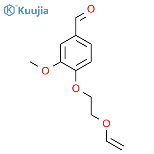 3-Methoxy-4-2-(vinyloxy)ethoxybenzaldehyde structure