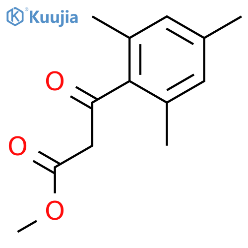 Methyl 3-oxo-3-(2,4,6-trimethylphenyl)propanoate structure