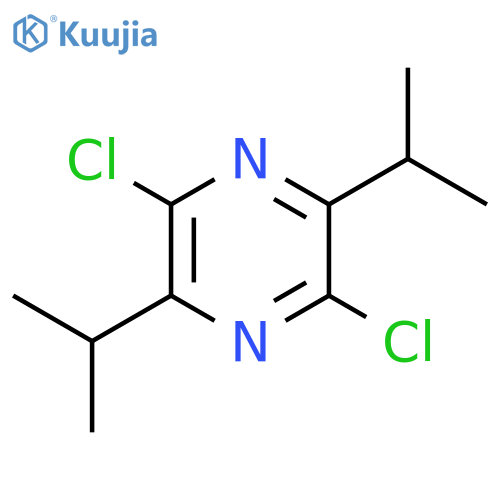 Pyrazine, 2,5-dichloro-3,6-bis(1-methylethyl)- structure