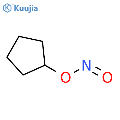 Nitrous acid, cyclopentyl ester structure