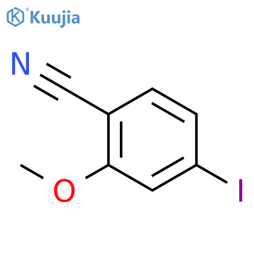 4-Iodo-2-methoxy-benzonitrile structure