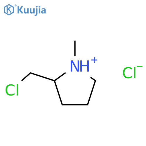 (S)-2-(chloromethyl)-1-methylpyrrolidinium chloride structure