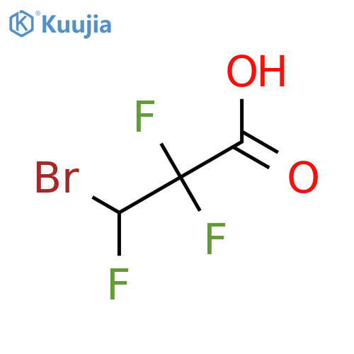 3-BROMO-2,2,3-TRIFLUOROPROPANOIC ACID 97 structure