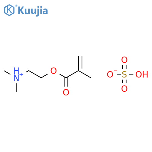 [2-(methacryloyloxy)ethyl]dimethylammonium hydrogen sulphate structure