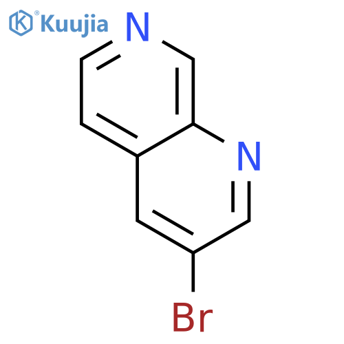 3-Bromo-1,7-naphthyridine structure
