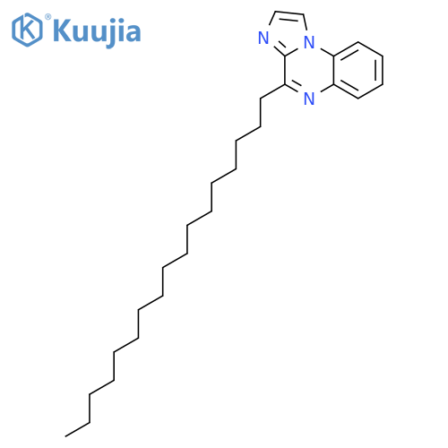 Imidazo[1,2-a]quinoxaline, 4-heptadecyl- structure