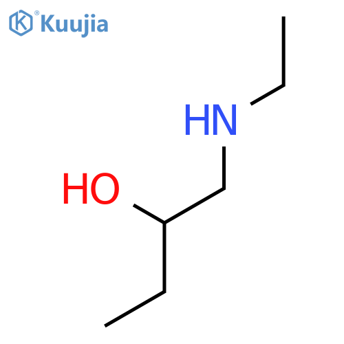 1-(Ethylamino)butan-2-ol structure