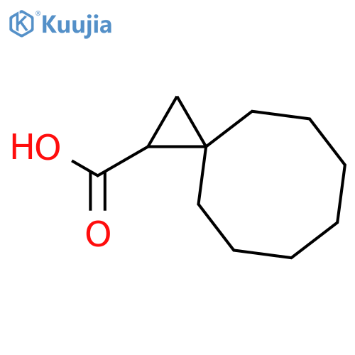 Spiro[2.7]decane-1-carboxylic acid structure