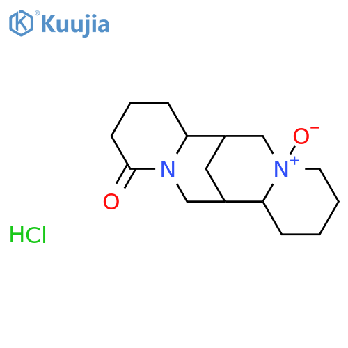 (5R,7R,7aS,14R,14aS)dodecahydro-2H,11H-7,14-methanodipyrido[1,2-a:1',2'-e][1,5]diazocin-11-one 5-oxide hydrochloride (1:1) structure
