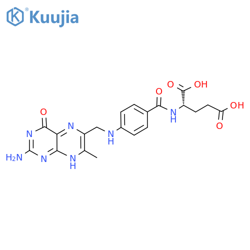 N-4-(2-Amino-1,4-dihydro-7-methyl-4-oxo-6-pteridinyl)methylaminobenzoyl-L-Glutamic Acid structure