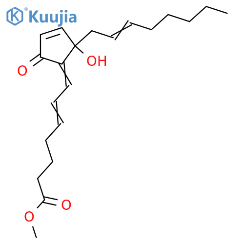 12-Hydroxy-9-oxo-5,7,10,14-prostatetraenoic acid; (5E,7Z,12S,14Z)-form, Me ester structure