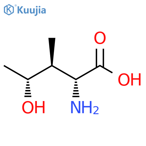 D-Isoleucine, 4-hydroxy-, (4R)- structure