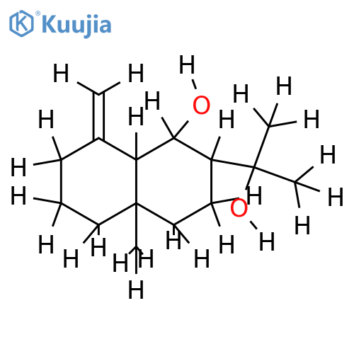 4(15)-eudesmen-6alpha,11-diol structure