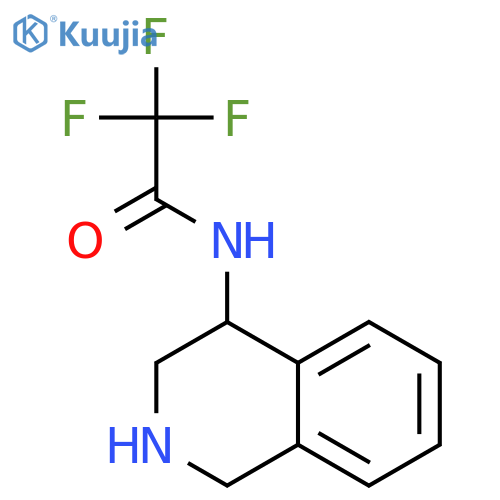2,2,2-Trifluoro-N-(1,2,3,4-tetrahydroisoquinolin-4-yl)acetamide structure