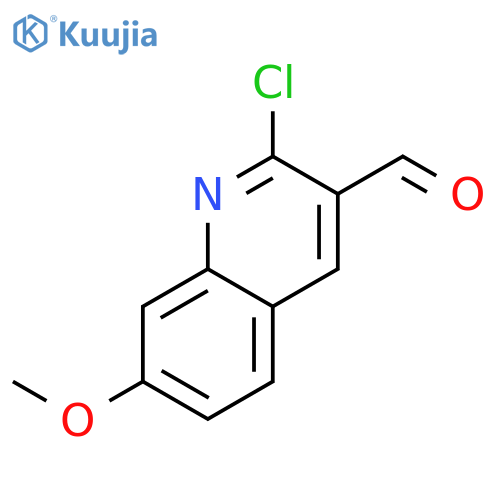 2-Chloro-7-methoxyquinoline-3-carbaldehyde structure