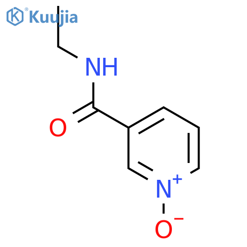 N-Ethyl-3-pyridinecarboxamide 1-oxide structure