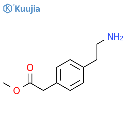methyl 2-4-(2-aminoethyl)phenylacetate structure
