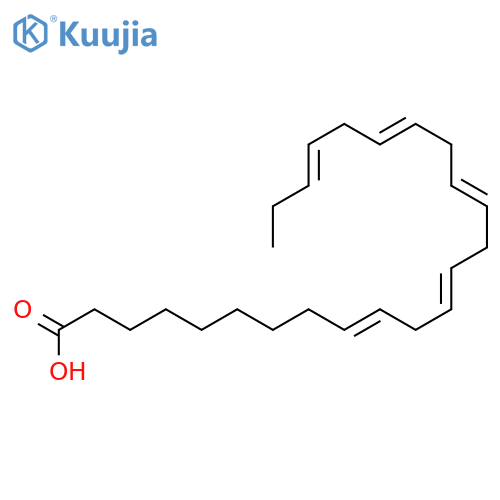9,12,15,18,21-Tetracosapentaenoic acid, (9Z,12Z,15Z,18Z,21Z)- structure