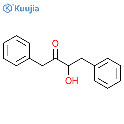 2-Butanone, 3-hydroxy-1,4-diphenyl- structure