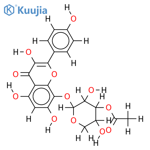 Acetylrhodalgin structure