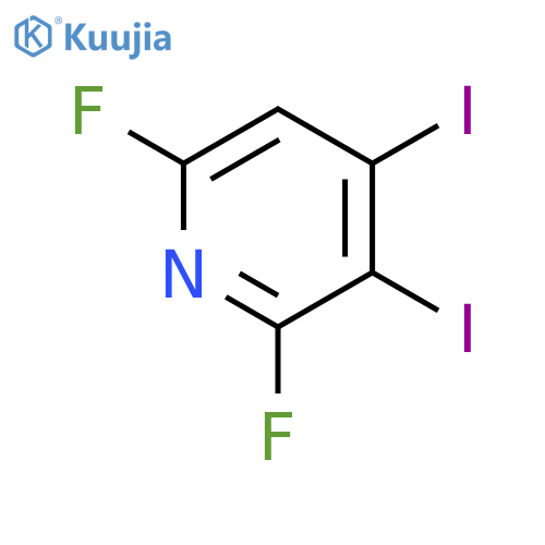 2,6-difluoro-3,4-diiodopyridine structure