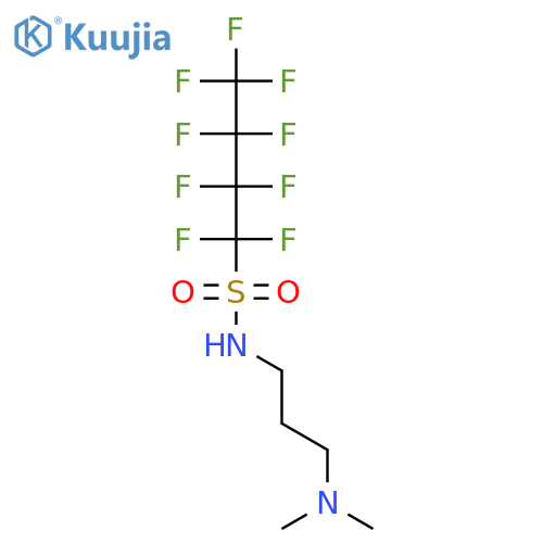 N-3-(Dimethylamino)propyl Nonafluoro-1-butanesulfonamide structure