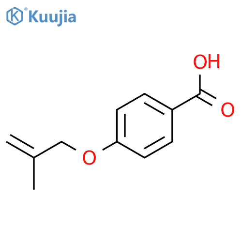 4-((2-Methylallyl)oxy)benzoic acid structure