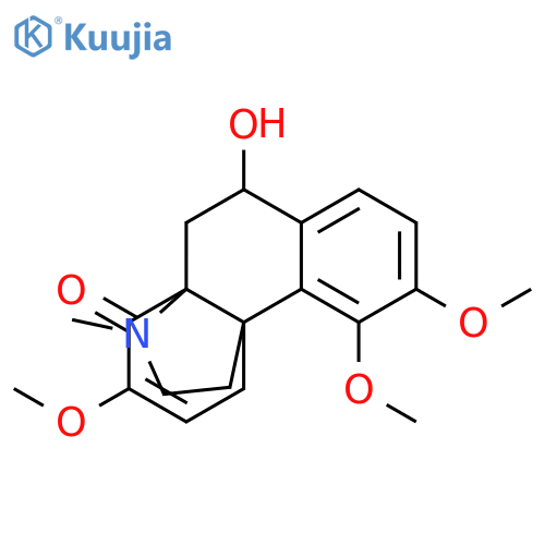 (1R,10S)-8-Hydroxy-3,4,12-trimethoxy-17-methyl-17-azatetracyclo[8.4.3.01,10.02,7]heptadeca-2(7),3,5,12-tetraen-11-one structure
