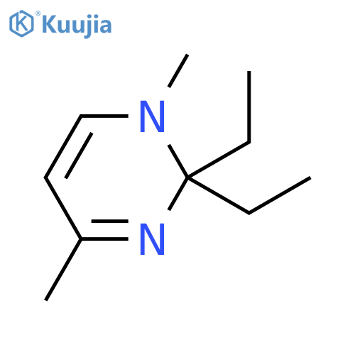 Pyrimidine, 2,2-diethyl-1,2-dihydro-1,4-dimethyl- (9CI) structure