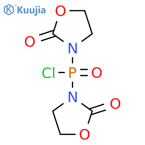 Bis(2-oxo-3-oxazolidinyl)phosphinic chloride structure