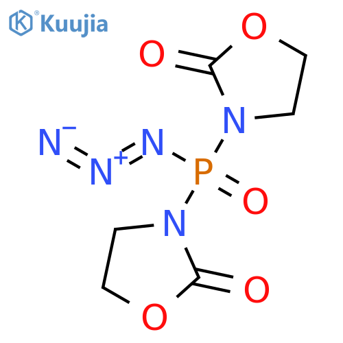 Phosphinic azide, bis(2-oxo-3-oxazolidinyl)- structure