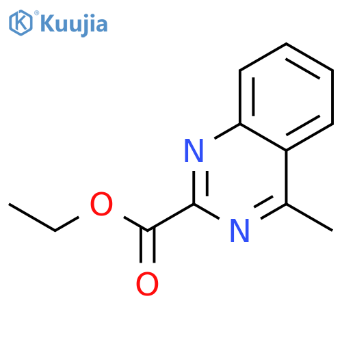 4-Methyl-2-quinazolinecarboxylic Acid Ethyl Ester structure