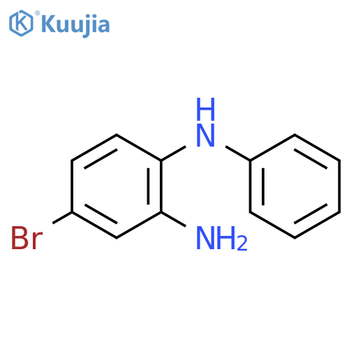 4-bromo-N1-phenyl-1,2-Benzenediamine structure