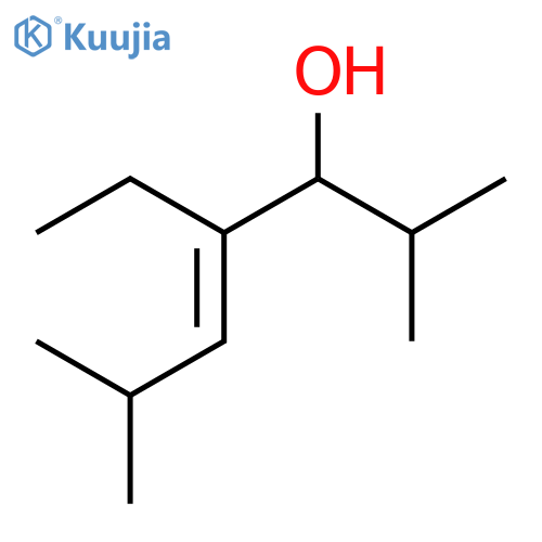 4-Hepten-3-ol, 4-ethyl-2,6-dimethyl-, (4E)- structure