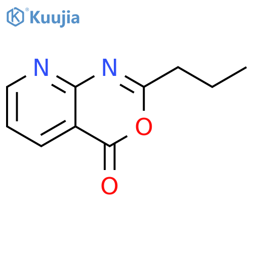 4H-PYRIDO[2,3-D][1,3]OXAZIN-4-ONE, 2-PROPYL- structure