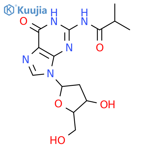 N2-Isobutyryl-2'-deoxyguanosine structure