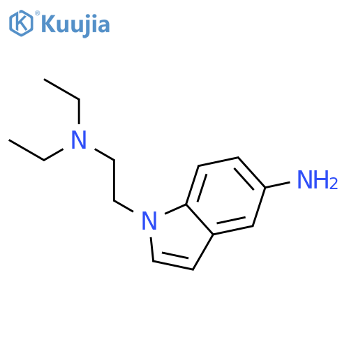 1-2-(Diethylamino)ethyl-1H-indol-5-amine structure
