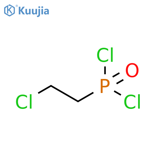 Phosphonic dichloride,P-(2-chloroethyl)- structure
