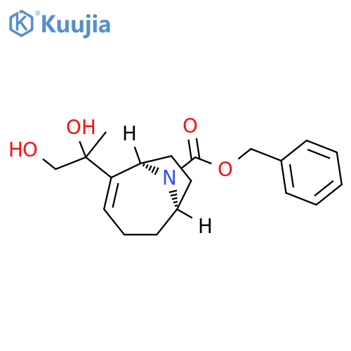 (1R,6R)-Benzyl 2-(1,2-Dihydroxypropan-2-yl)-9-azabicyclo4.2.1non-2-ene-9-carboxylate structure