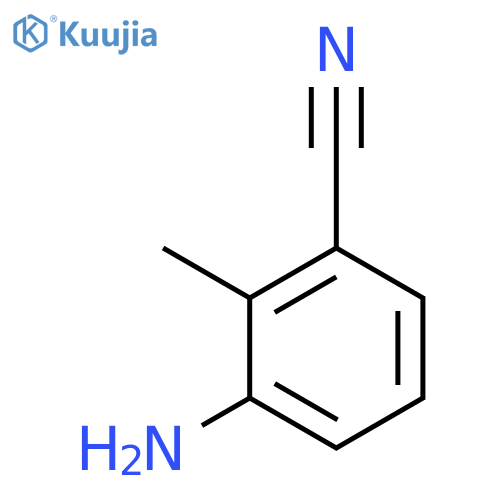 3-amino-2-methylbenzonitrile structure