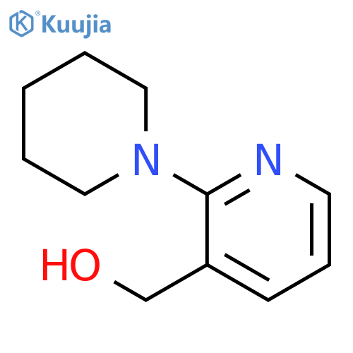5-(Hydroxymethyl)-2-(piperidin-1-yl)pyridine structure