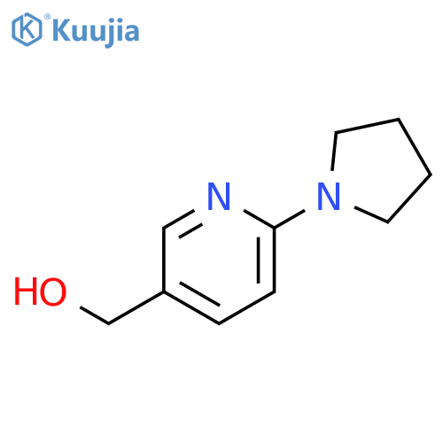 (6-Pyrrolidin-1-ylpyridin-3-yl)methanol structure