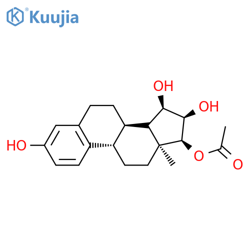 Estetrol 17-Acetate structure