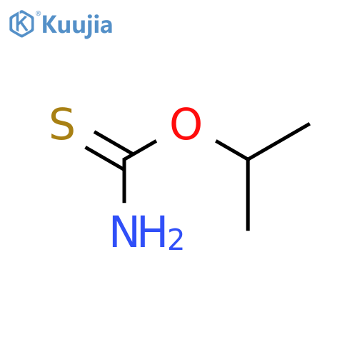 Carbamothioic acid, O-(1-methylethyl) ester structure