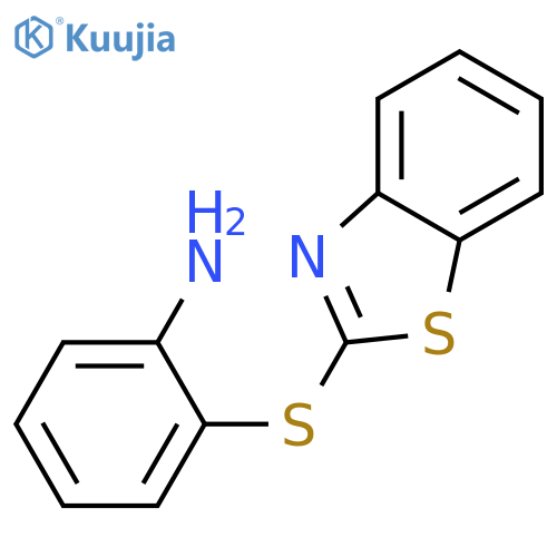 2-(1,3-Benzothiazol-2-ylsulfanyl)phenylamine structure