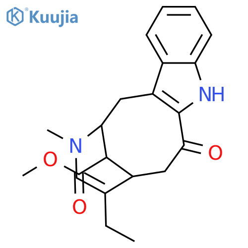 Dregamine; 20,21-Didehydro structure