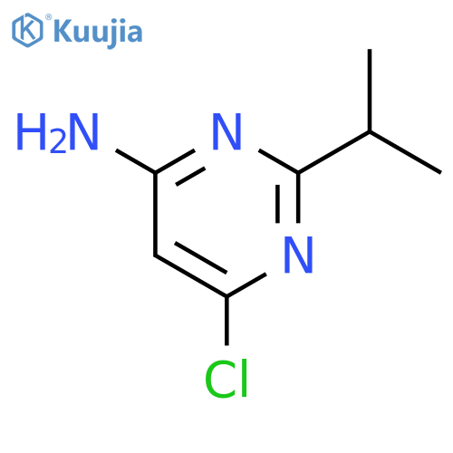 4-Pyrimidinamine, 6-chloro-2-(1-methylethyl)- structure