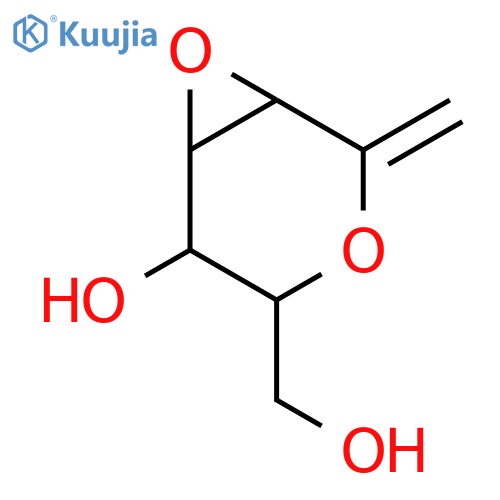 D-altro-Hept-6-enitol,2,6:4,5-dianhydro-7-deoxy- (9CI) structure