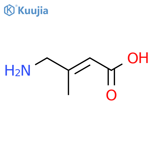 4-Amino-3-methylbut-2-enoic acid structure